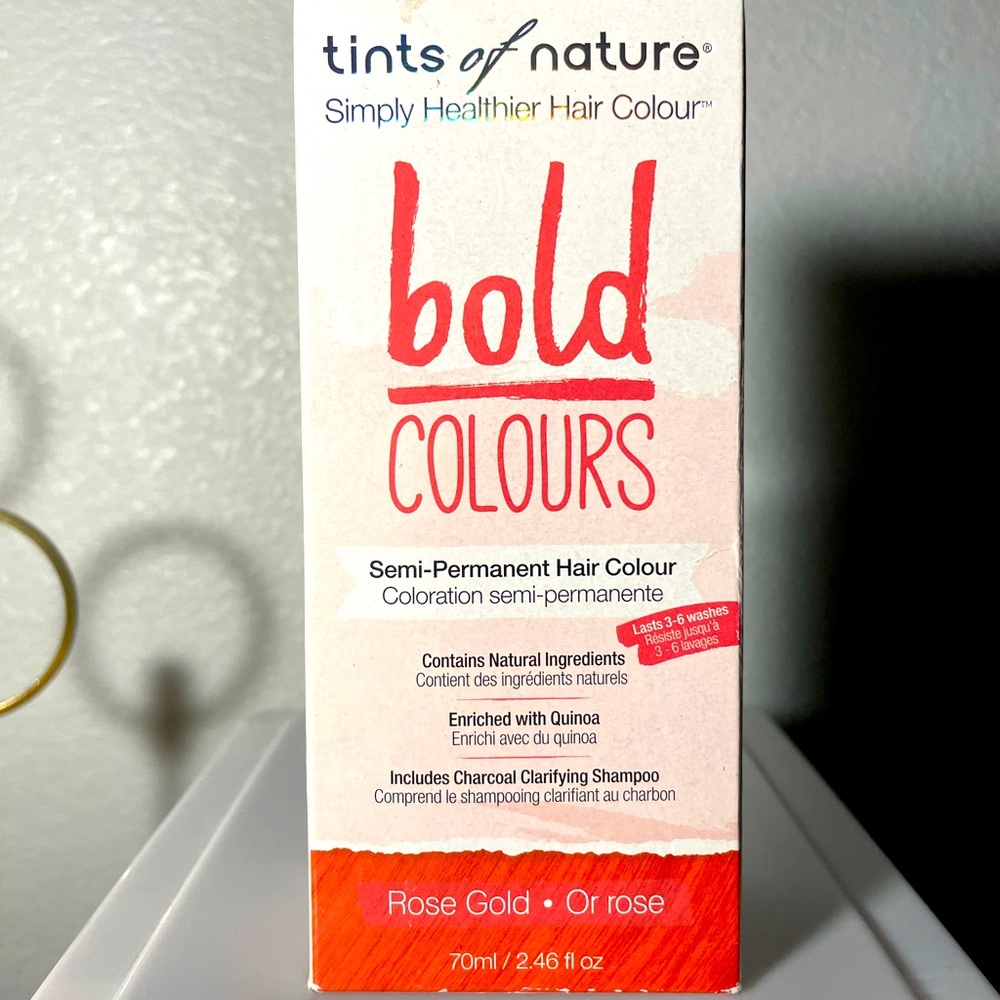 Rose Gold/ Rose, Tints of Nature, Bold Colours.